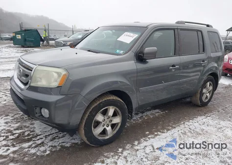 2010 Honda Pilot Ex-L из США, поврежденный, VIN 5FNYF4H50AB031129